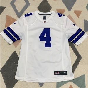 Dallas Cowboys white jersey Dak Prescott